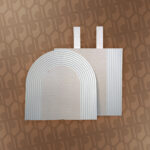 detachable version of oval half rippled backdrop