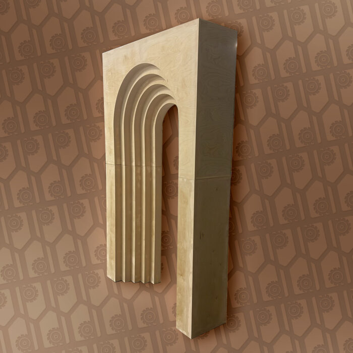3d stepped arch
