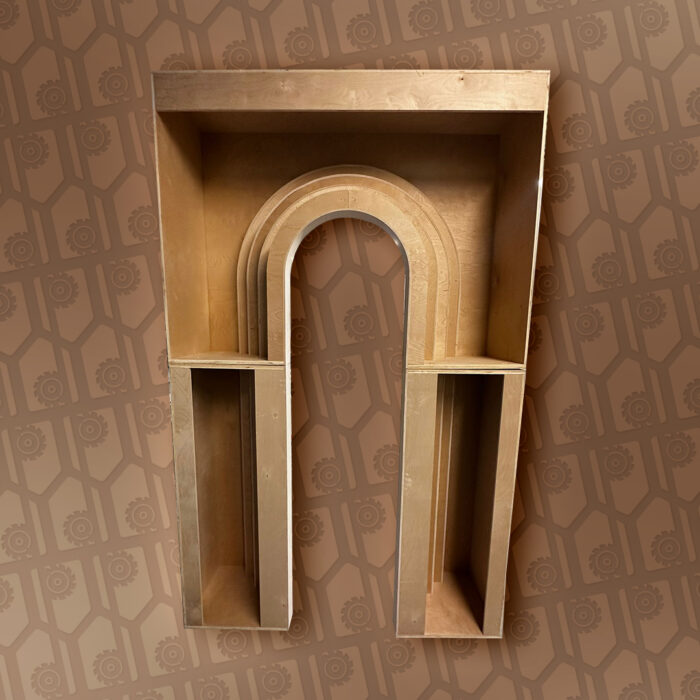 3d arch back view
